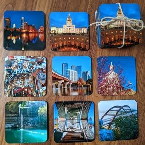 Austin Texas Photo Coasters